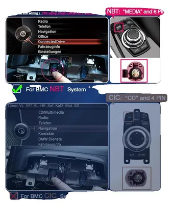 Immagine prodotto di CarPlay e Android Auto wireless, integrazione perfetta, installazione rapida, per BMW NBT