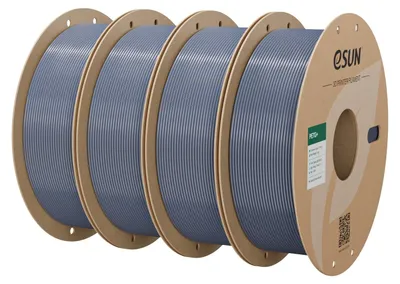 Produktbild von eSUN PETG+ Filament 1,75 mm, Grau, 4KG