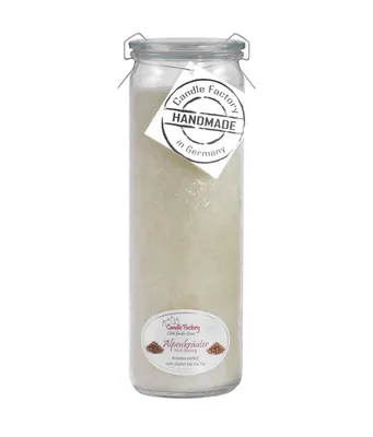 Produktbild von Candle Factory Big Jumbo, Zylinder, Gelb, Kräuter, 100 h, 1 Stück(e)