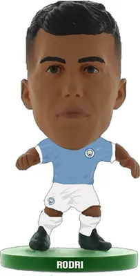 Obrázok produktu pre Manchester City FC - Futbalová figúrka "Rodri", "SoccerStarz" BS3792 (One Size) (Sky Blue/White)
