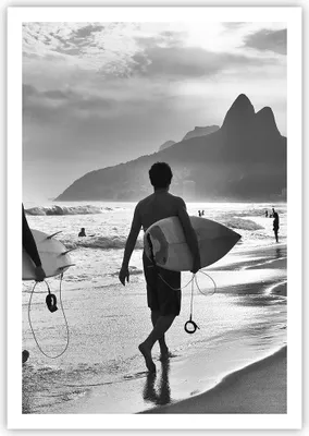 Produktbild von Poster - Poster ohne Rahmen - Meer Welle Surfen - 70x100 cm - Wand Bild - Wanddeko - Wandbilder - Kunstposter - Wandposter - Bilder - Kunstdruck - Wanddekoration - Wandbild - P2XPA70x100-3745