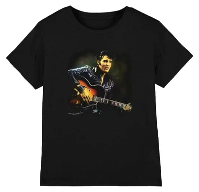 Produktbild von Elvis Presley - "1968" T-Shirt für Kinder TV33623 (140-146) (Schwarz)