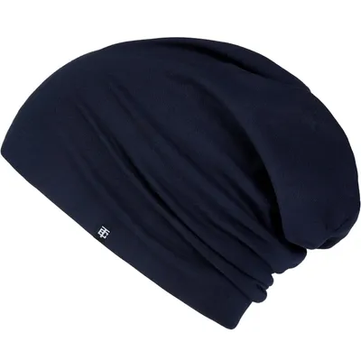 Produktbild von Enter the Complex® leichte Beanie Mütze, Übergangsmütze, Baumwolle (Jersey), Navy, L/XL