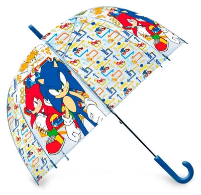 Produktbild von Sonic The Hedhehog manueller Regenschirm 46cm