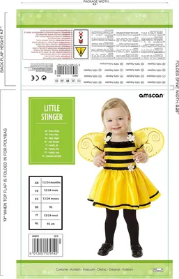 Produktbild von Amscan 9908148, Erwachsener, 1 Stück(e)