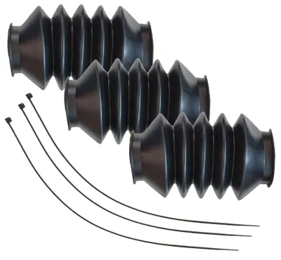 Immagine prodotto di 3 x soffietto Knott per KF27A KFG27 KF30 KR30 ecc. + fascette per cavi