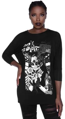 Zdjęcie produktu dla Killstar Tunika Raglan - "No Fairytale S"