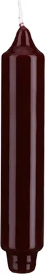 Produktbild von Lackkerzen Stabkerzen mit Zapfenfuß Bordeaux 300 x Ø 30 mm, 6 Stück