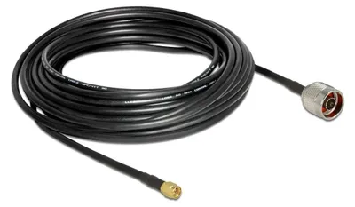 Image de Câble d'antenne Delock - connecteur SMA mâle vers connecteur N mâle