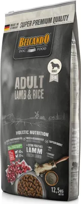 Produktbild von BELCANDO Adult Lamb & Rice – Premium Trockenfutter Hund 12,5 kg