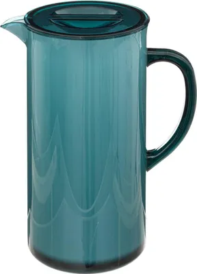 Image de Cruche avec couvercle « square » bleu pétrole - 5 five simply smart