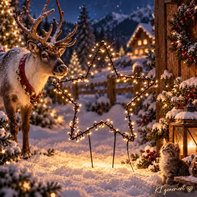 XXL LED Weihnachtsstern Weihnachtsbeleuchtung Gartenstecker warmweiß 140 LED's