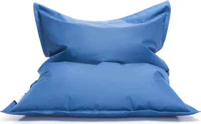 Produktbild von Ecopuf, Sako, Sitzkissen Sessel Bean Bag, Sitzsack, Innen und Außen, Hellblau Nc6, 170x135cm