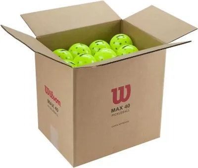 Produktbild von Wilson Max 40 Outdoor Case Pickleballbälle Grün 3 Balls Grün 3 Balls