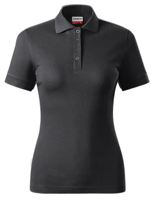 Imagen del producto de Malfini - Camiseta polo para mujer, de algodón grueso, modelo PP9992 (talla XS) (color grafito)