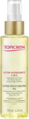 Produktbild von Topicrem Ultra-Moisturizing Oil Körperöl mit Hydratationswirkung 125 ml