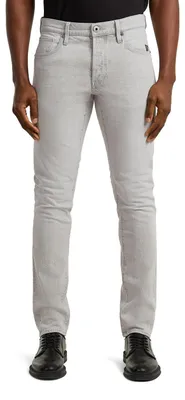 Produktbild von G-STAR Herren 3301 Slim Jeans, Grau (Beached Faded Dolomite Grey 51001-E206-H962