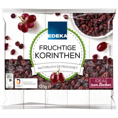 Produktbild von EDEKA Korinthen getrocknet 125g
