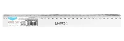 Image de Règle en plastique de 30 cm (lot de 10) - STARPAK