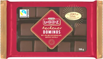 Produktbild von Lambertz Aachen Dominos v mléčné čokoládě 150g