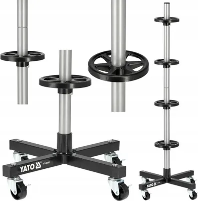 Produktbild von Mobiler Felgenständer, Reifenbaum für Räder und Reifen bis 225mm