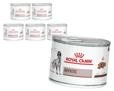 Produktbild von Royal Canin Veterinary VHN Dog Hepatic 6x200g Nassfutter-Pastete für Hunde mit Leberversagen