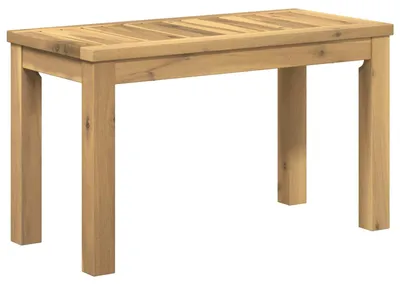 Productafbeelding van vidaXL Salontafel, wit, 60,5 x 30 x 36 cm, massief acaciahout