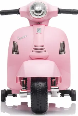 Produktbild von Vespa Elektroroller ab 18m, Elektrofahrzeug, Kinderfahrzeug Scooter Rosa