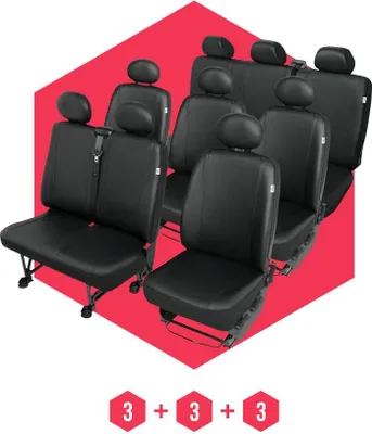 Immagine prodotto di Coprisedili per Mercedes Vito III (14-) 9 posti SET coprisedili auto coprisedili slipcovers