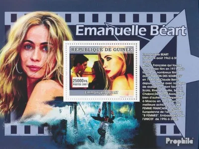 Produktbild von Briefmarken Guinea 2007 Mi Block 1331 (kompl. Ausgabe) postfrisch Emmanuelle Beart
