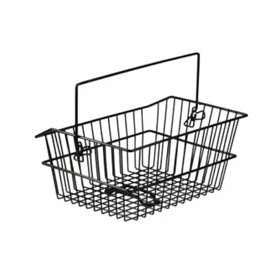 Zdjęcie produktu dla Rixen and Kaul KlickFix City Basket - Koszyk rowerowy na bagażnik - czarny - 40x17x30 cm