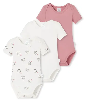 Obrázok produktu pre Schiesser Baby Girls 3PACK Body 1/2 68 assorted 4 Pack (Multiple)