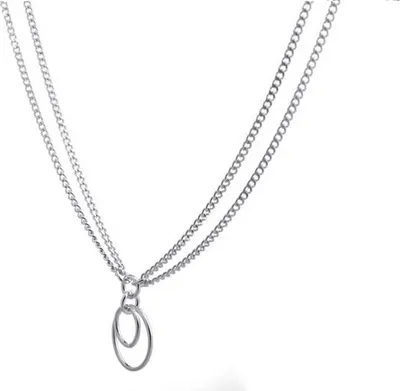Produktbild von SILBERKETTEN STORE Fashion Line Impulse - 925 Silber, Länge wählbar von 40-100cm - 55cm