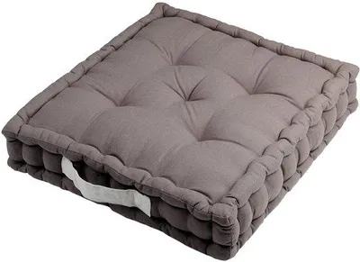 Produktbild von Unyqoos® Bodenkissen 45 x 45 x 10 cm – gepolstertes Sitzkissen für Boden, Sofa, Meditation & Yoga mit praktischem Tragegriff
