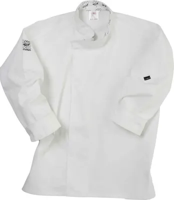 Produktbild von Le Chef - "Academy" Kochtunika für Herren/Damen Unisex Langärmlig PC7212 (3XL) (Weiß)