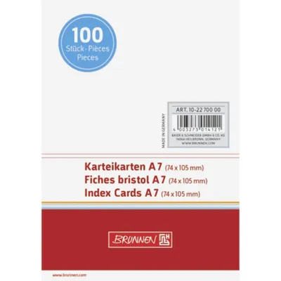 Immagine prodotto di Cartoncino A7 unlin ws 100pz