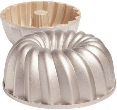 Produktbild von Ibenzoa® Gugelhupfform aus gegossenem Aluminium, 24 cm Ø, 2,5 L – doppelte Antihaftbeschichtung, hitzebeständig, für Profi- & Hobbybäcker