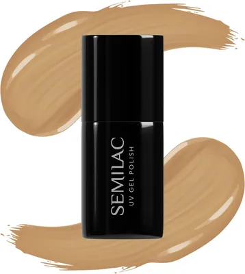Produktbild von SEMILAC Gel-Nagellack Palo Santo Beige 7ml