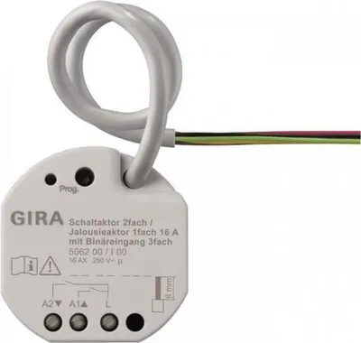 Produktbild von GIRA 506200 Schalt-/Jalousieaktor 2/1f 16A UP OneKNX