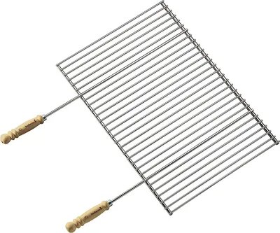Zdjęcie produktu dla Ruszt do grilla chromowany brzoza 70 x 40 cm