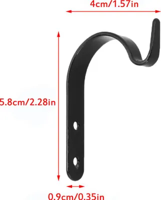 Image de 10Pcs Iron Garden Wall Light Hanging Flower Plant Hanger Pot Bracket Holder