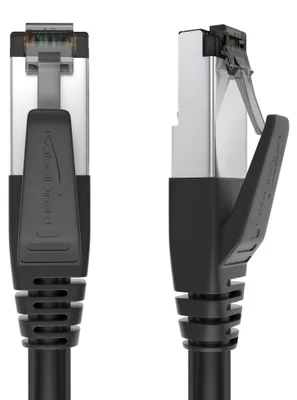 Productafbeelding van KabelDirekt – Cat-8 netwerkkabel – 3 meter – 40 Gigabit, RJ45
