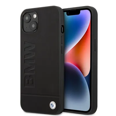 Obrázek produktu pro Pouzdro Bmw Bmhcp14Msllbk Iphone 14 Plus / 15 Plus 6,7" Černá/Černá Kožená Známka