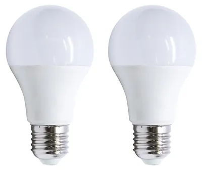Productafbeelding van Bemko LED Peerlamp A60 E27 Mat - 11W 520lm 4000K - Neutraalwit - Vervangt 100W - 2 stuks