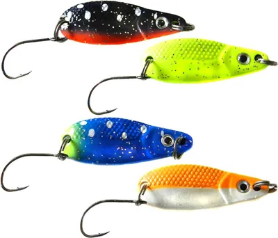 Produktbild von Paladin Trout Spoon Blinker 3,5g - Forellenblinker, Farbe:weiß-orange/orange-weiß