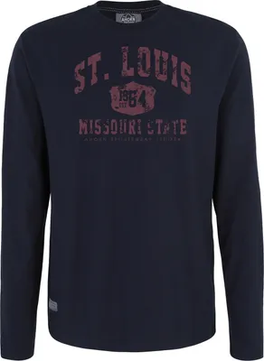 Produktbild von Übergrößen Longshirt St. Louis weinrot AHORN SPORTSWEAR Navy 3XL