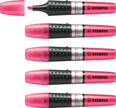 Produktbild von Textmarker - STABILO LUMINATOR - 5er Pack - pink