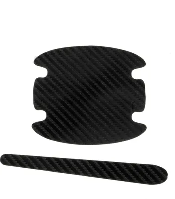 Produktbild von Kratzfeste Autotür-Schutzaufkleber, Schwarz Carbon