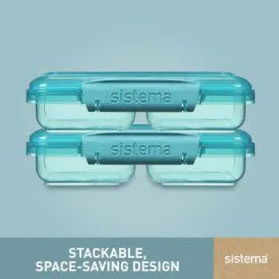 Produktbild von Sistema 350ml Small Split - recycled PP