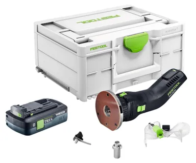 Zdjęcie produktu dla Festool OFKC 500 R3 EB-Basic Akumulatorowa frezarka do krawędzi 18 V 10 mm bezszczotkowa + 1x akumulator 4,0 Ah + Systainer – bez ładowarki